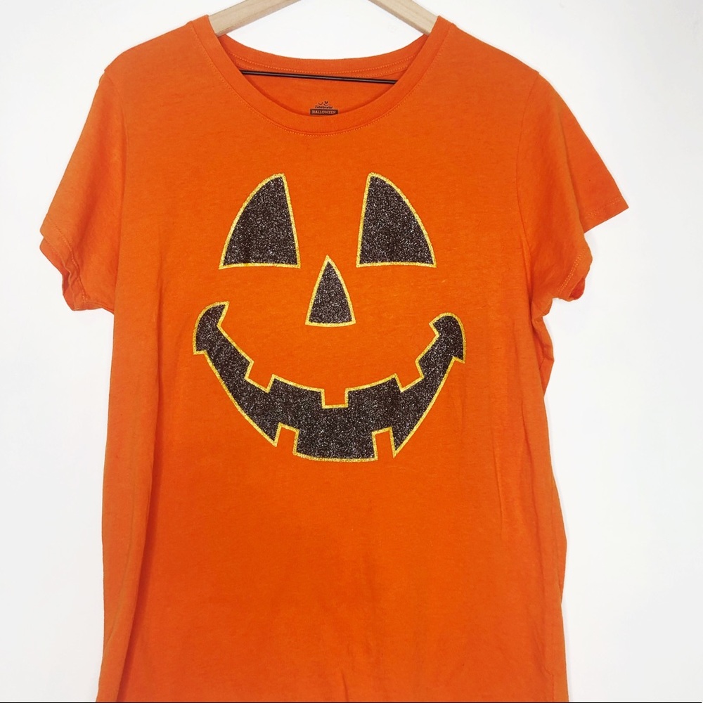 Halloween Jack-O-Lantern Graphic Tee sz 2X - Picture 2 of 5